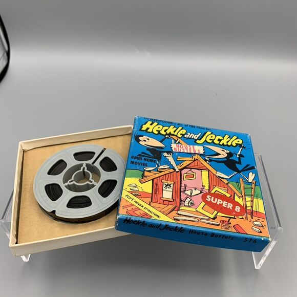 Vtg Super 8 Film Heckle and Jeckle House Busters Terrytoons Ken Films 1962 CBS - Picture 2 of 8